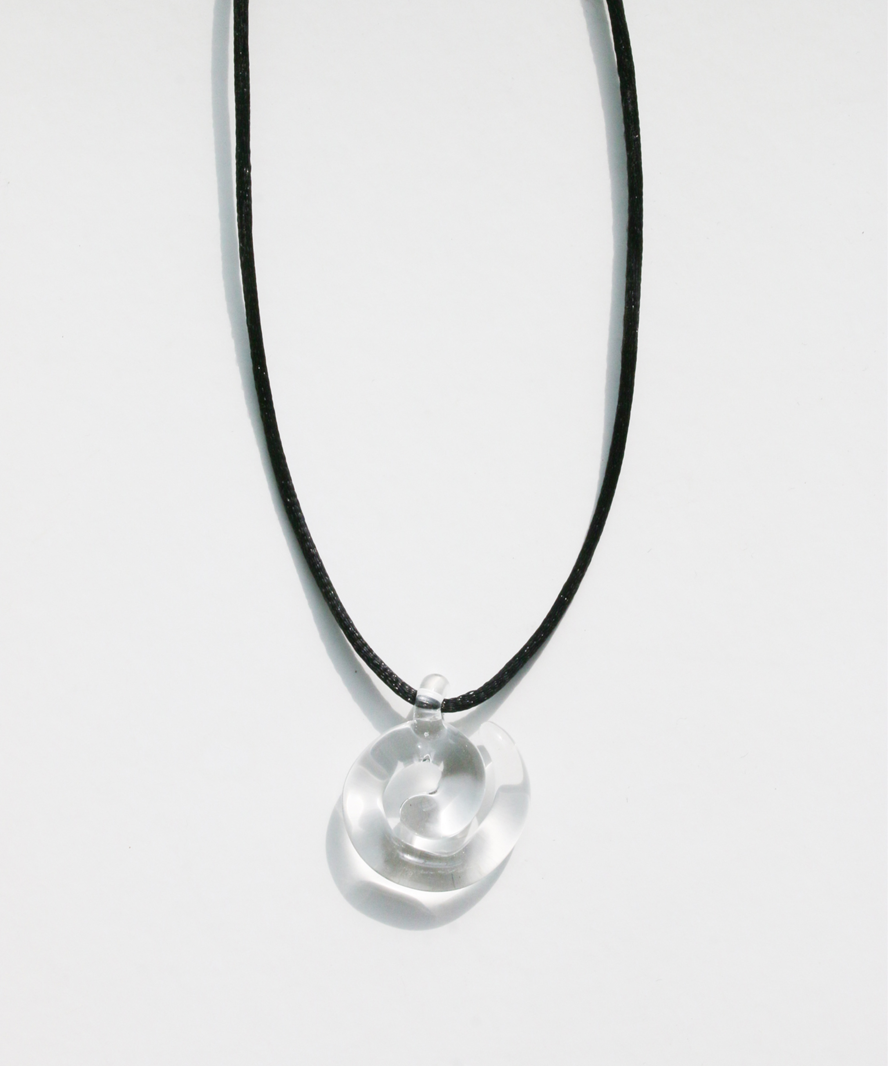 Spiral Glass Necklace